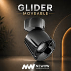 Glider CNC LED Moveable Suface Light