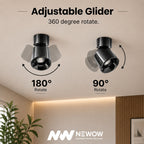 Glider CNC LED Moveable Suface Light