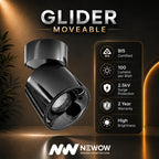 Glider CNC LED Moveable Suface Light