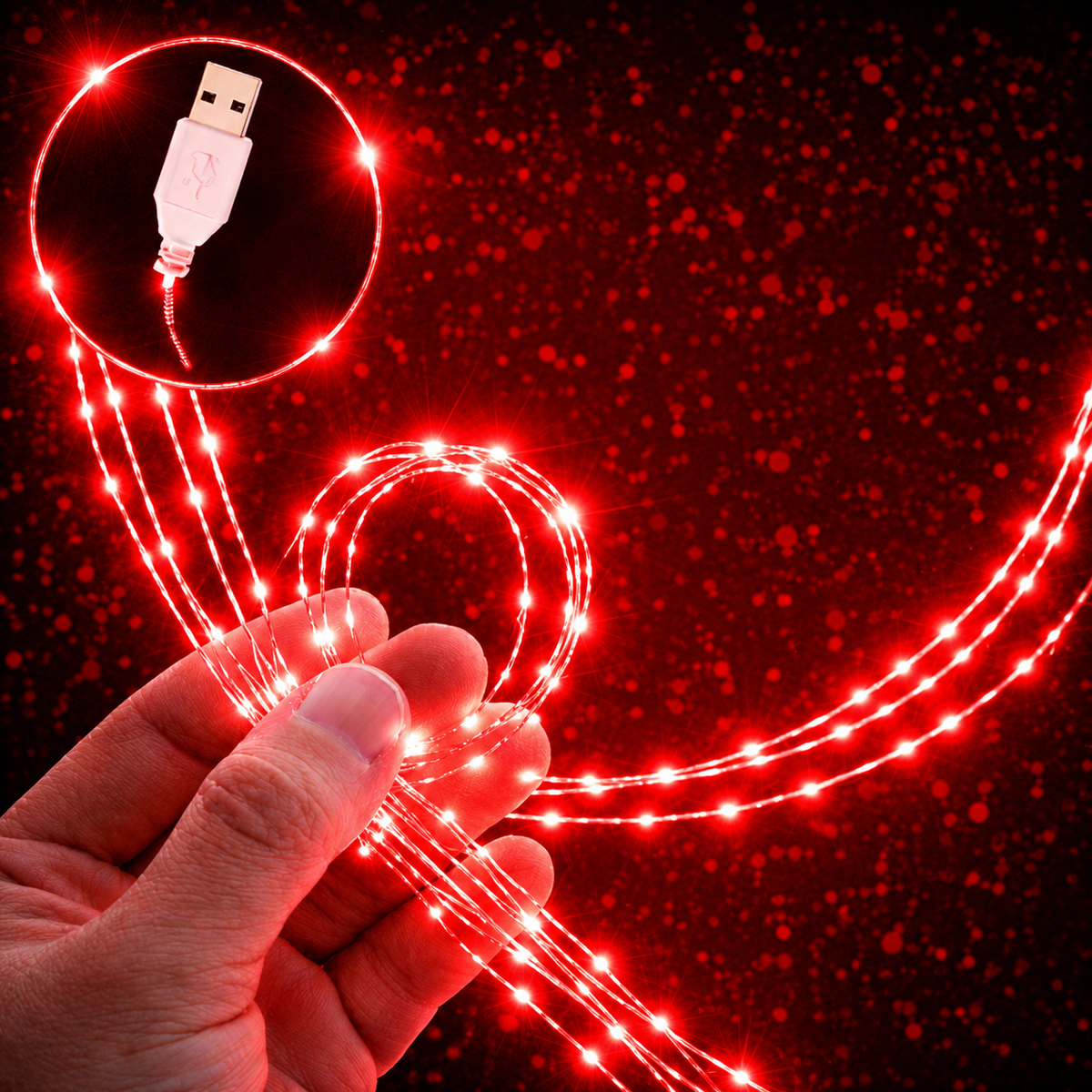 USB LED Copper Strip Light